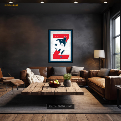 Zlatan PSG - Football - Premium Wall Art