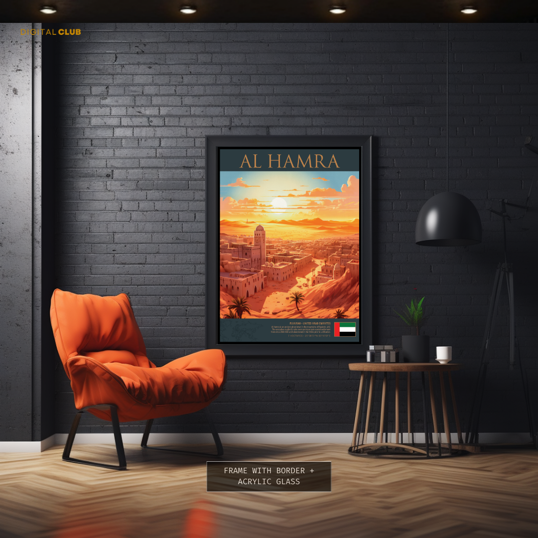 Al Hamra UAE Premium Wall Art