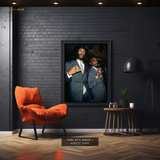 Tupac & Snoop Dogg Premium Wall Art