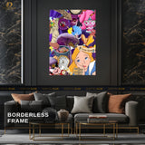 Alice in the Wonderland - Disney - Premium Wall Art