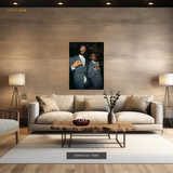 Tupac & Snoop Dogg Premium Wall Art