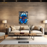 Cookie Monster - Artwork - Premium Wall Art