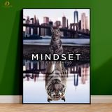 Mindset is Everything - Motivational - Premium Wall Art