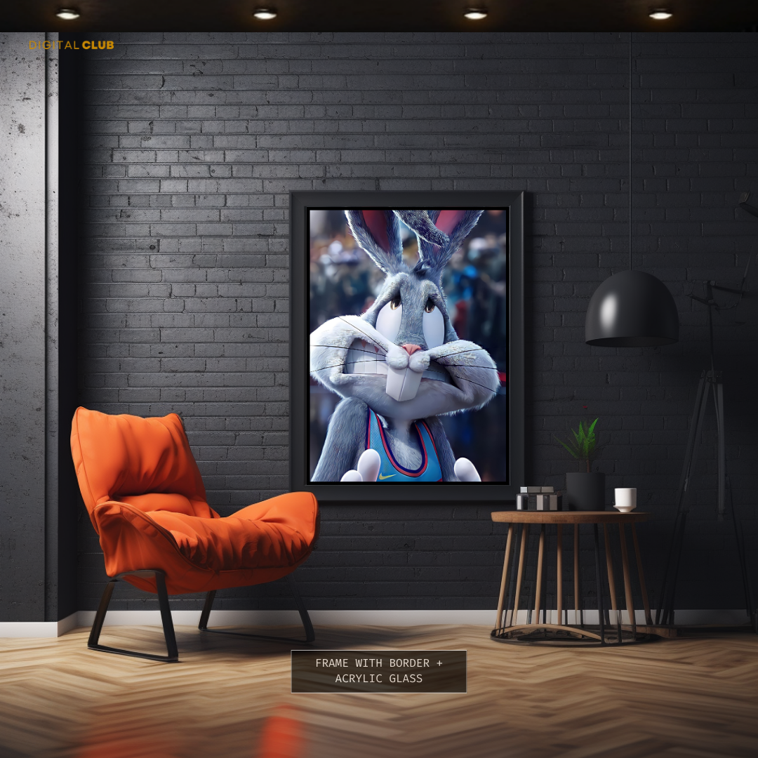 Bugs Bunny Space Jam 2 Premium Wall Art