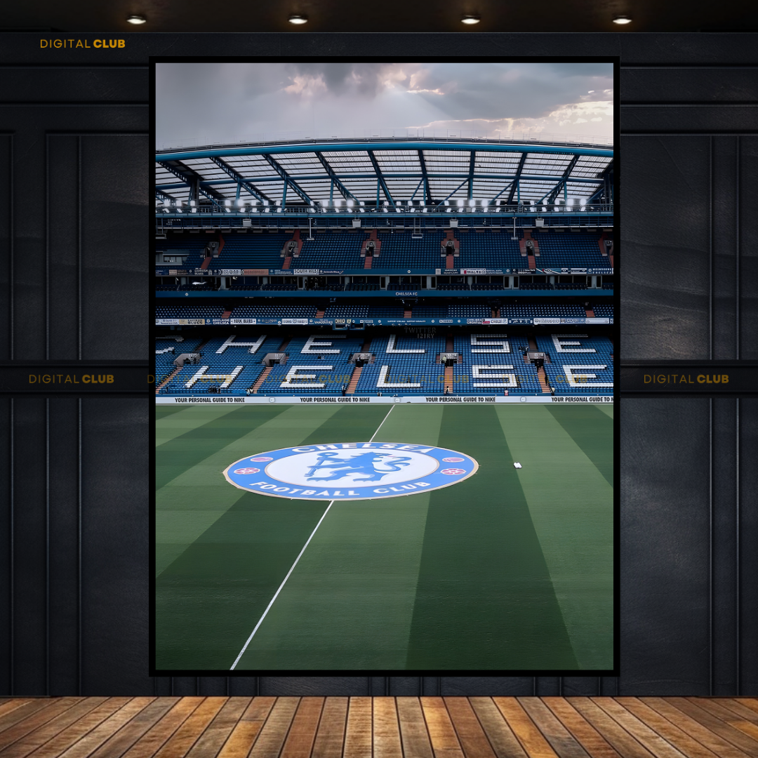 Chelsea FC Stadium - Football - Premium Wall Art