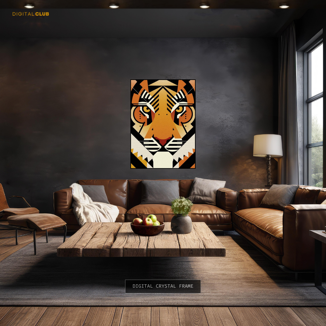 Tiger - Artwork - Premium Wall Art