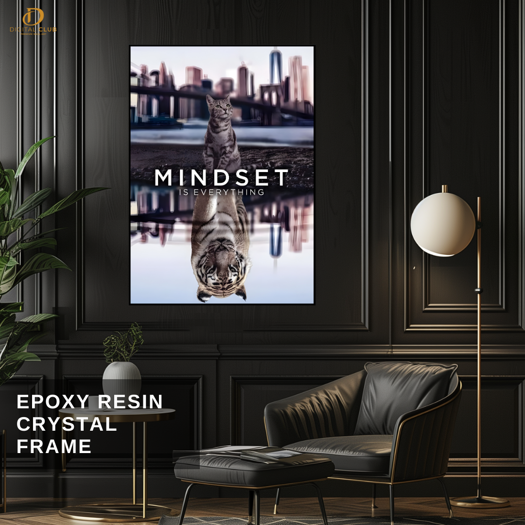 Mindset is Everything - Motivational - Premium Wall Art