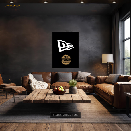 New Era Logo Premium Wall Art