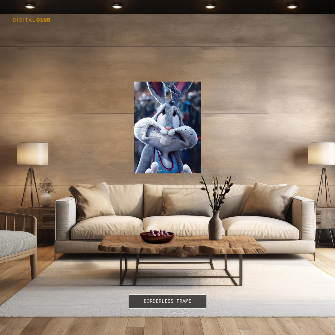 Bugs Bunny Space Jam 2 Premium Wall Art