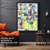 Toy Story - Disney - Premium Wall Art