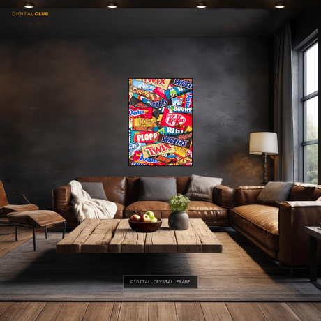 Chocolates Artwork Premium Wall Art