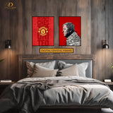 Alex Ferguson Man Utd - 2 Panel Wall Art