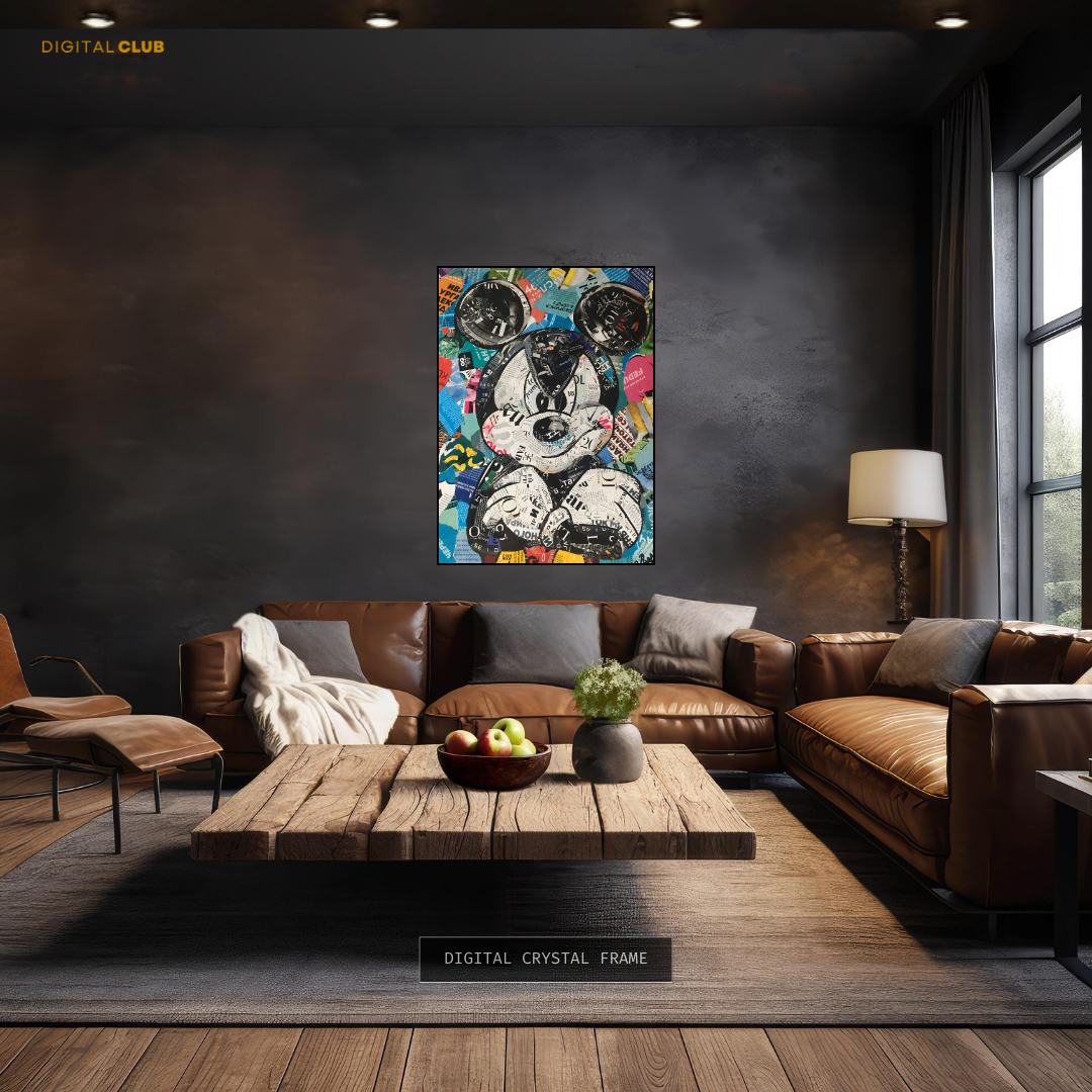 Mickey Mouse Disney Pop Art Premium Wall Art