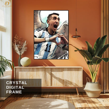 Di Maria - Football - Premium Wall Art