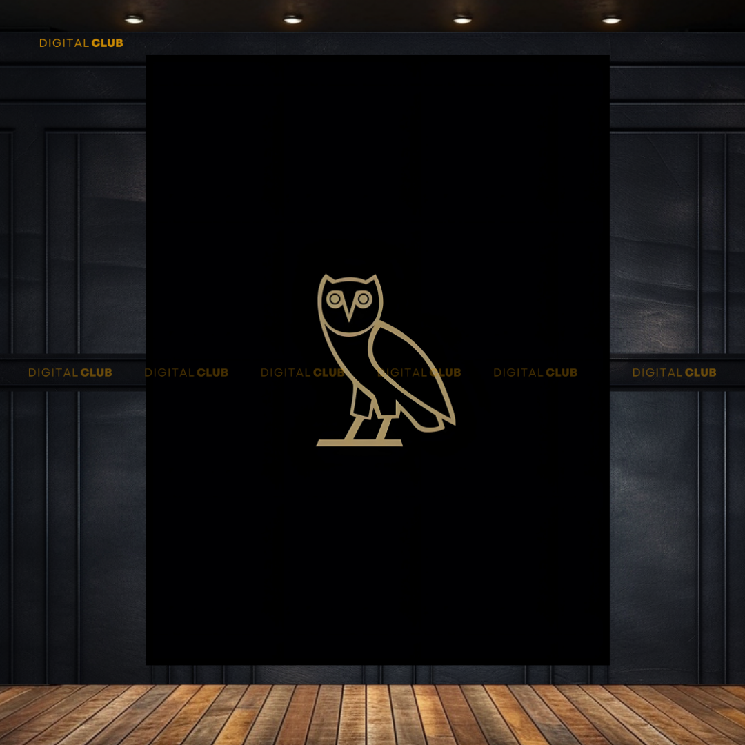 OVO Drake Logo Premium Wall Art