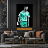 Karim Benzema - Real Madrid - Premium Wall Art