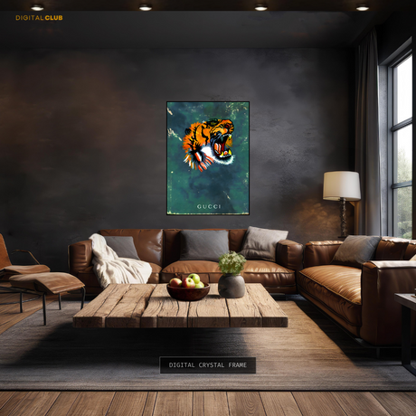 Gucci Tiger Premium Wall Art