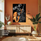 AK47 - Guns & Army - Premium Wall Art