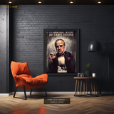 The GODFATHER Mafia Movie Premium Wall Art