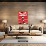 Muhammad ALI Quote Boxing Champ Premium Wall Art