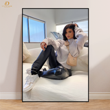 Kylie Jenner 3 - Celebrity - Premium Wall Art