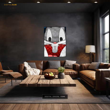 Louis Vuitton Bugs Bunny Premium Wall Art