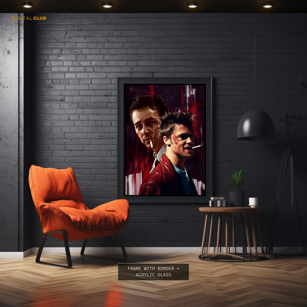 Fight Club Movie Premium Wall Art