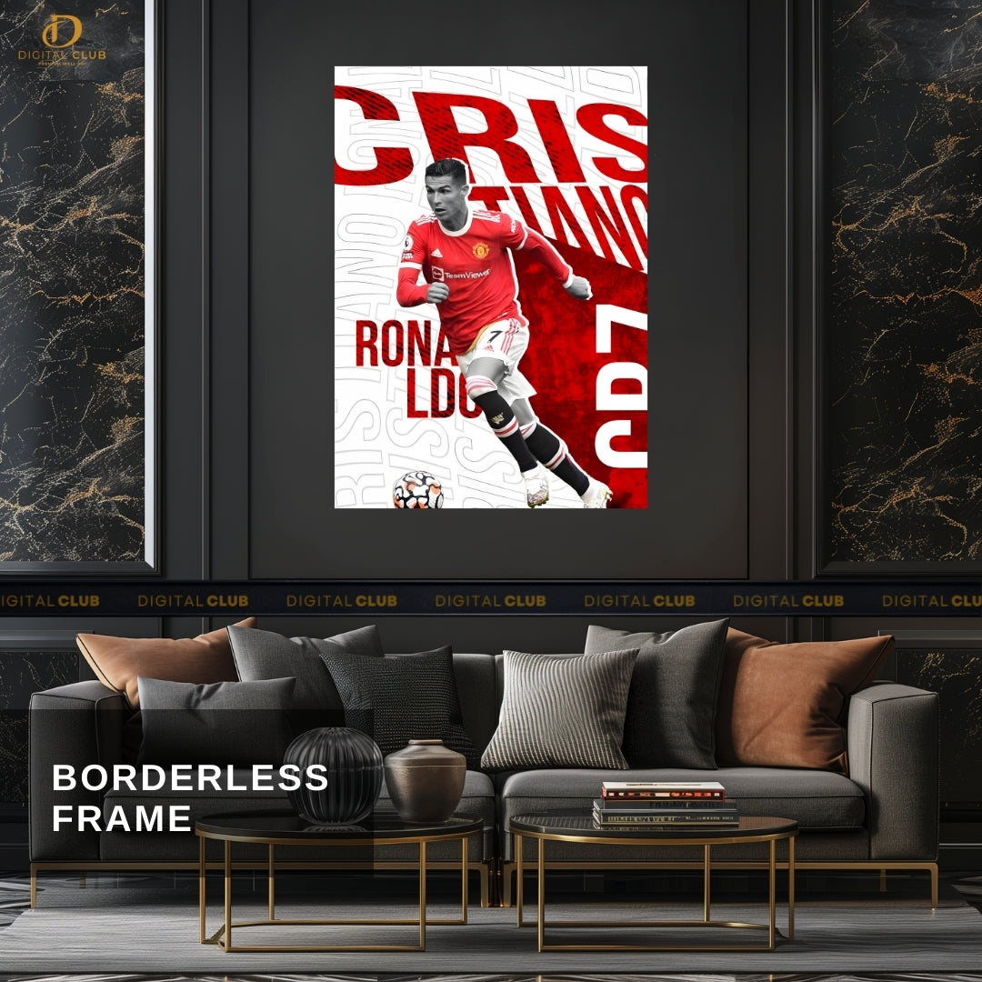 Cristiano Ronaldo 11 - Football - Premium Wall Art