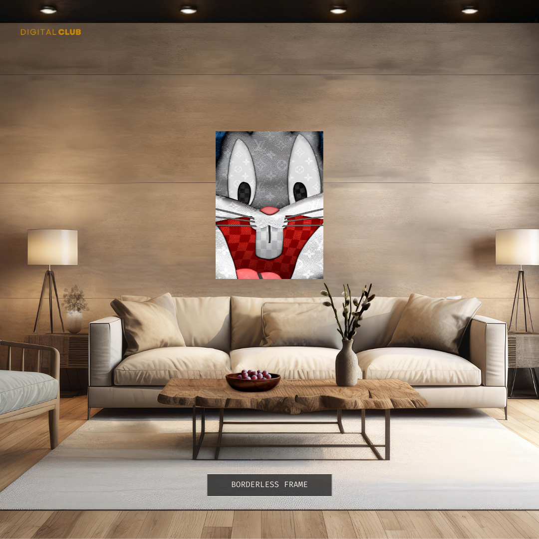 Louis Vuitton Bugs Bunny Premium Wall Art