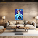 Manchester City Haaland Premium Wall Art