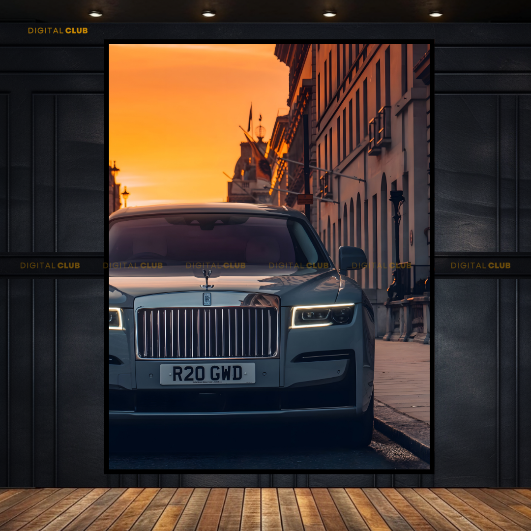 Rolls Royce Luxury Car Premium Wall Art