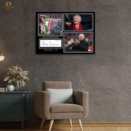 Alex Ferguson - Signed Memorabilia - Wall Art