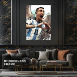 Di Maria - Football - Premium Wall Art