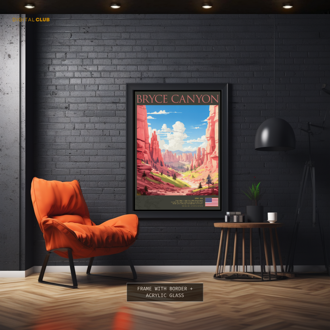 Bryce Canyon USA Premium Wall Art