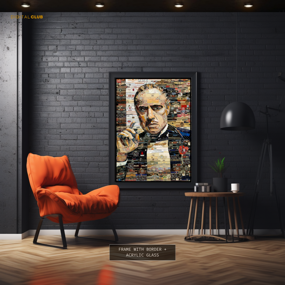 GODFATHER - POP ART - Premium Wall Art