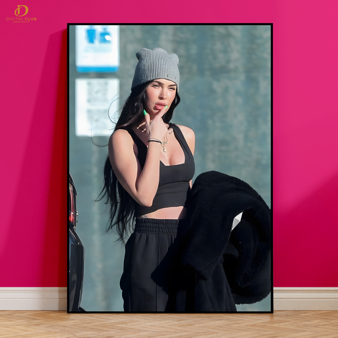 Megan Fox - Celebrity - Premium Wall Art