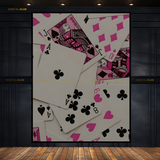 Playing Cards Premium Wall Art