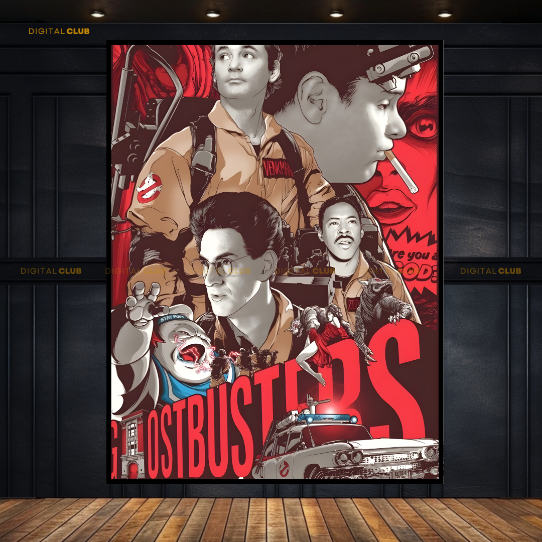 Ghostbusters Movie Premium Wall Art