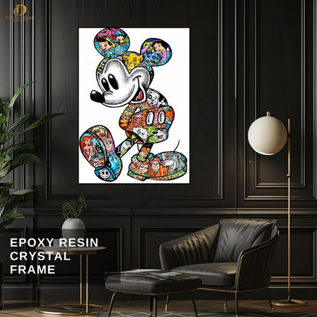 Mickey Mouse - Disney - Premium Wall Art