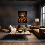 BTC Artwork - Crypto - Premium Wall Art