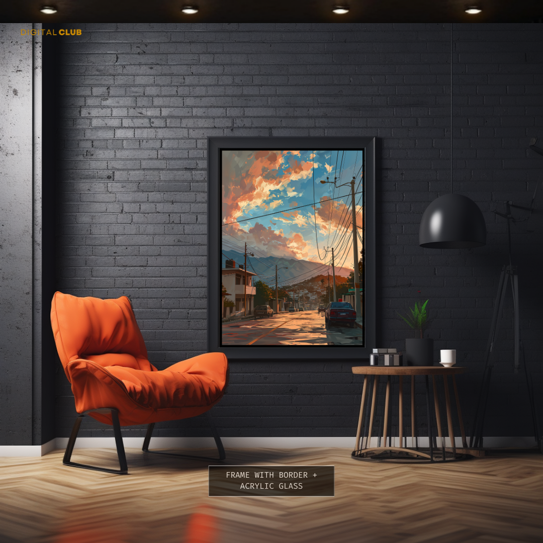 Islamabad PAKISTAN Sunset Premium Wall Art