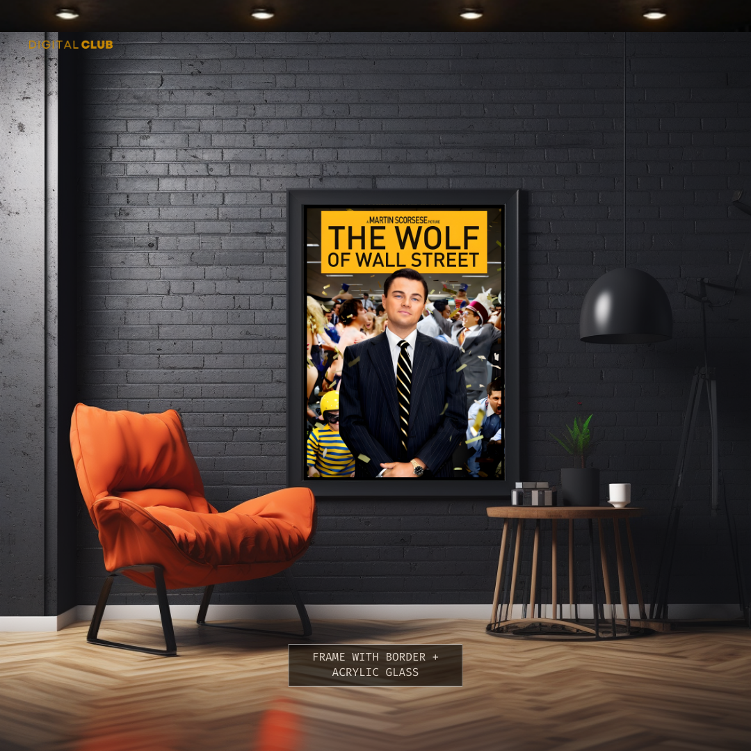 The Wolf of Wall Streets Movie Premium Wall Art