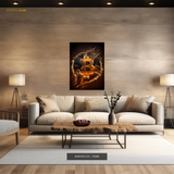 BTC Artwork - Crypto - Premium Wall Art