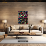 Gucci Logo Premium Wall Art