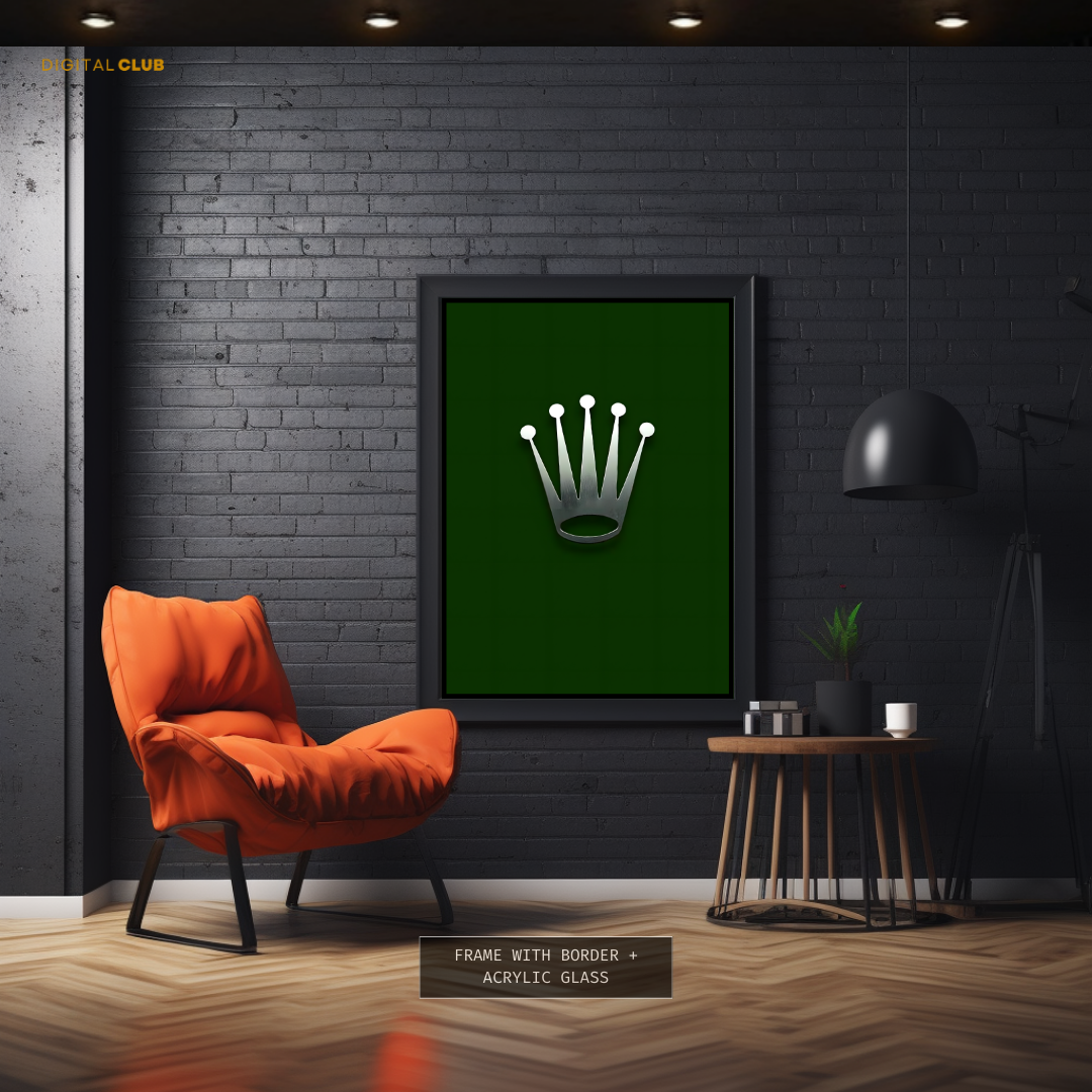 Rolex Logo Premium Wall Art