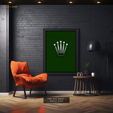 Rolex Logo Premium Wall Art