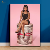 Kylie Jenner 4 - Celebrity - Premium Wall Art