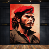 Che Guevara Freedom Fighter Premium Wall Art