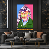 Yasser Arafat - Artwork - Premium Wall Art