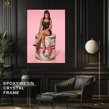 Kylie Jenner 4 - Celebrity - Premium Wall Art